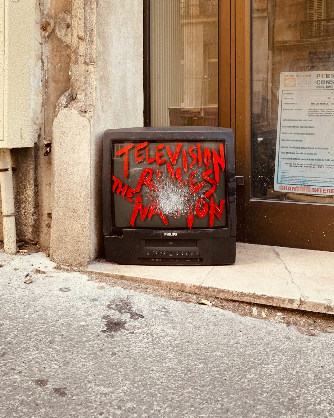 french tv set design